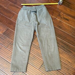 Essentials Olive Green Relaxed Fit Chinos